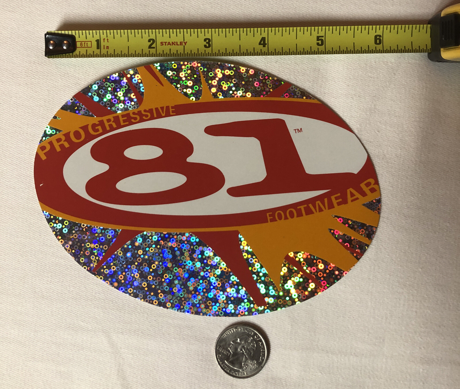 PROGRESSIVE 81 FOOTWEAR ” sticker / Decal | eBay