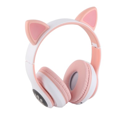 Cat Ear BT Headphone Low Delay Long Transmission Distance Wireless BT Gaming Set