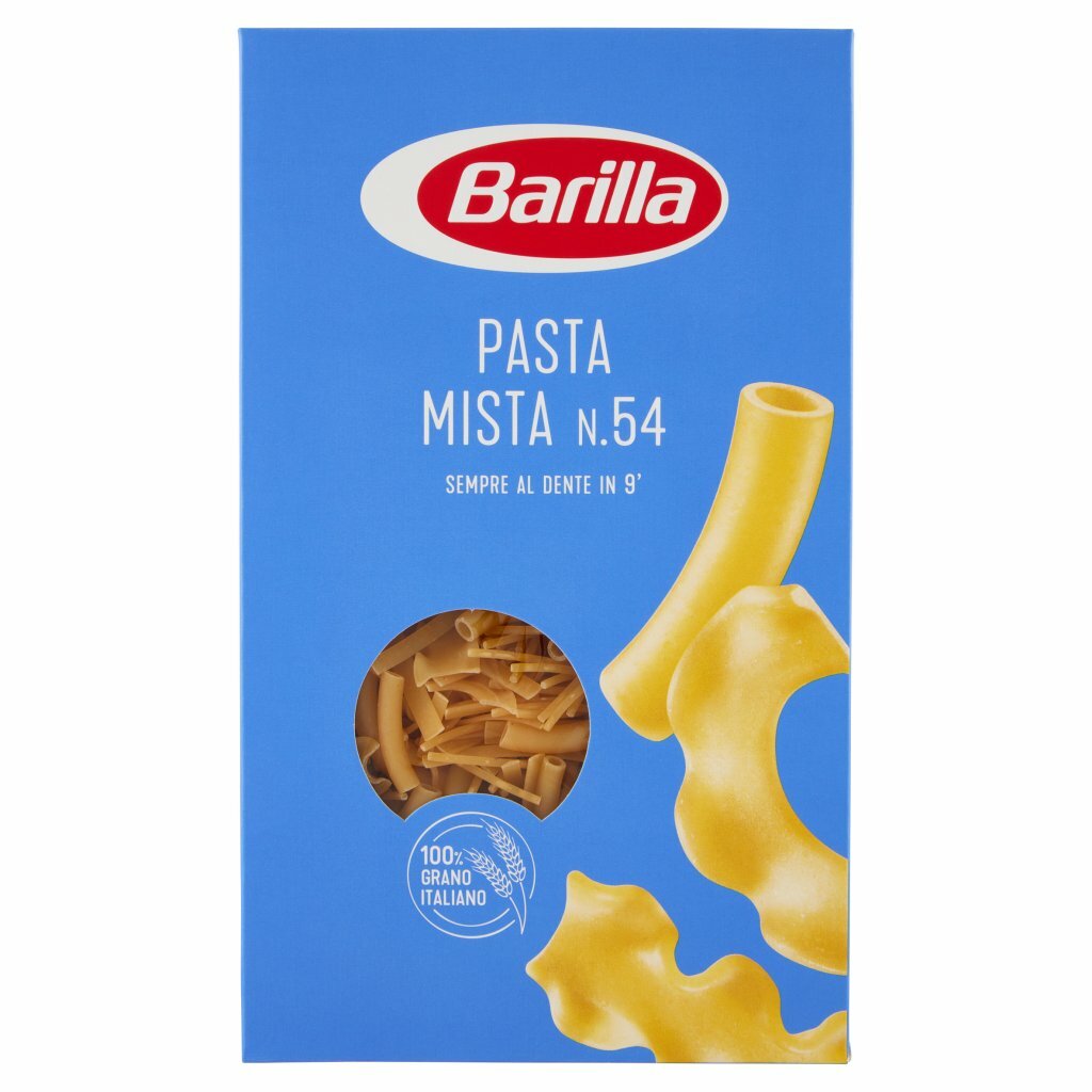 4X Paste Barilla Pasta Mix N.54 Paste Durum Wheat Hard Italian 4x500g
