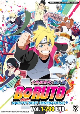 BORUTO : NARUTO NEXT GENERATIONS - TV DVD (1-293 EPS) ENG DUB, SHIP FROM US