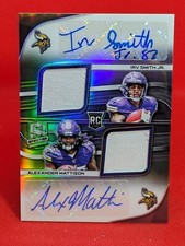 2019 Spectra SMITH JR & ALEXANDER MATTISON Dual Patch RC Auto RPA **19/30**
