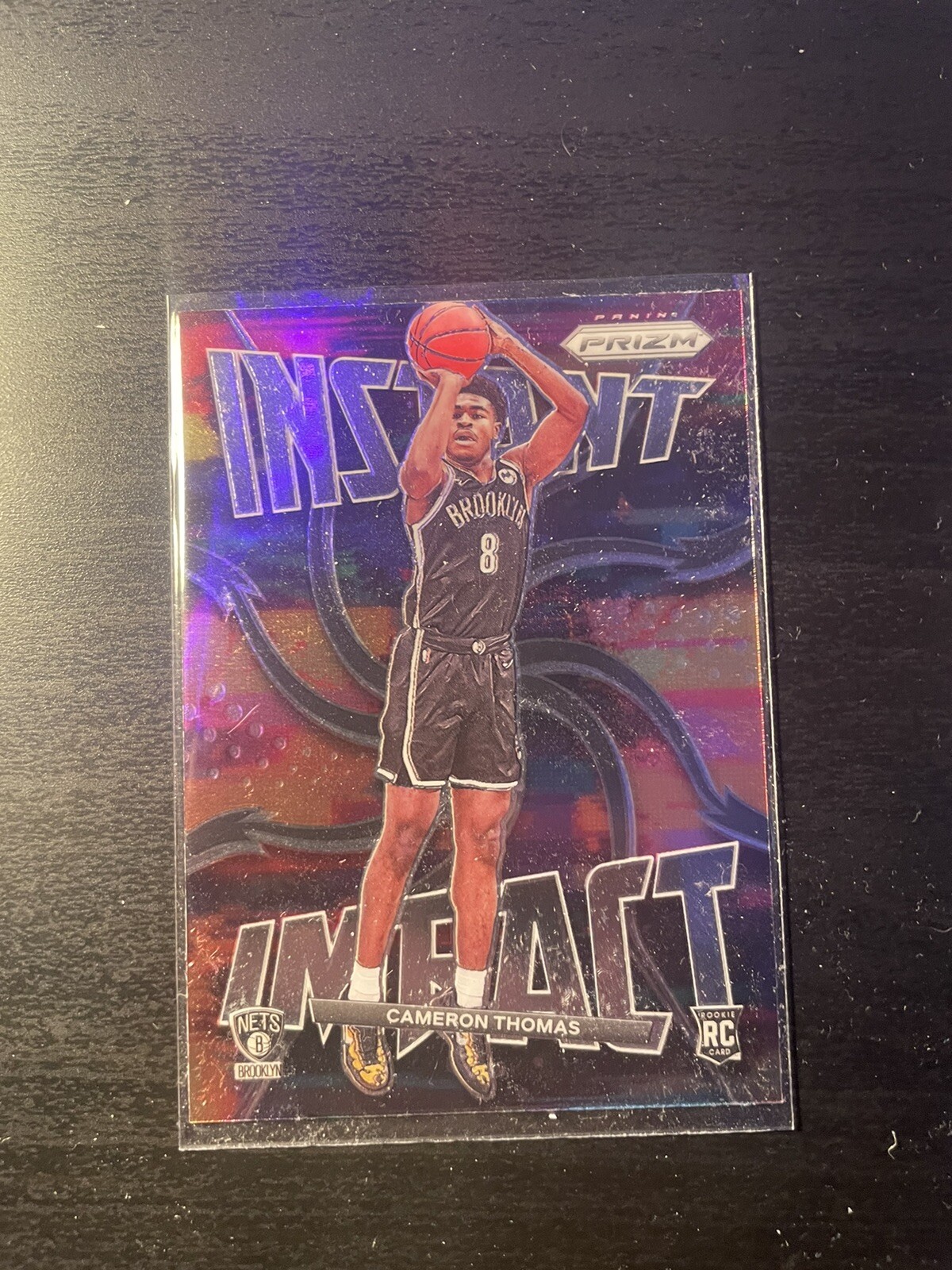 2021-22 Panini Prizm CAMERON THOMAS #2 (RC) Rookie Instant Impact Nets
