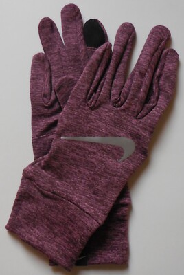 Nike Dry Element Running Gloves Women Dark Wine/Light