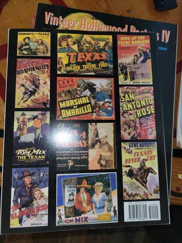 B017 Texas at the Movies Softcover Poster Catalog Book, 488 images, 80 pages - Picture 2 of 3