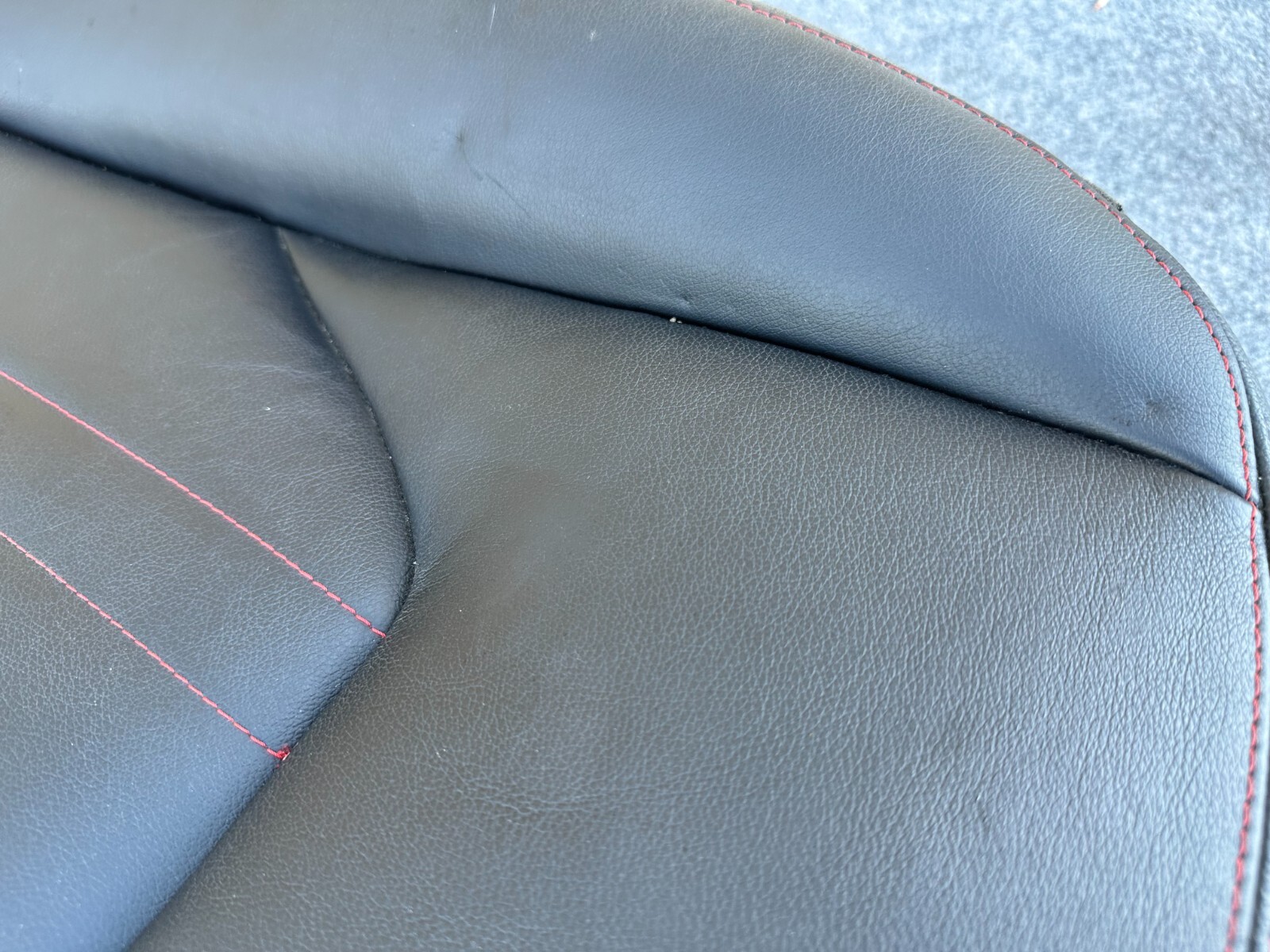 FRONT LEFT BOTTOM SEAT LEATHER CUSHION COVER 14-20 MASERATI GHIBLI Q4
