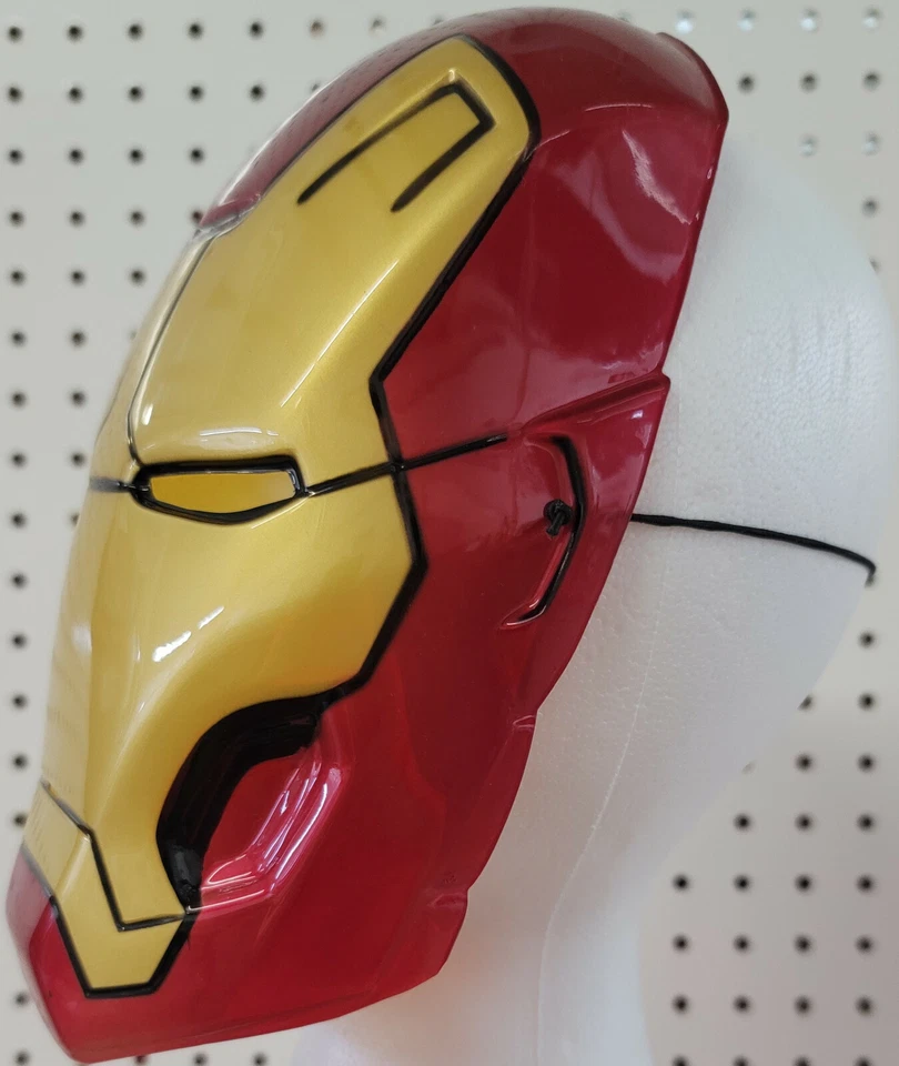 MARVEL AVENGERS IRON MAN PLASTIC PVC CHILD MASK - Image 2 of 3