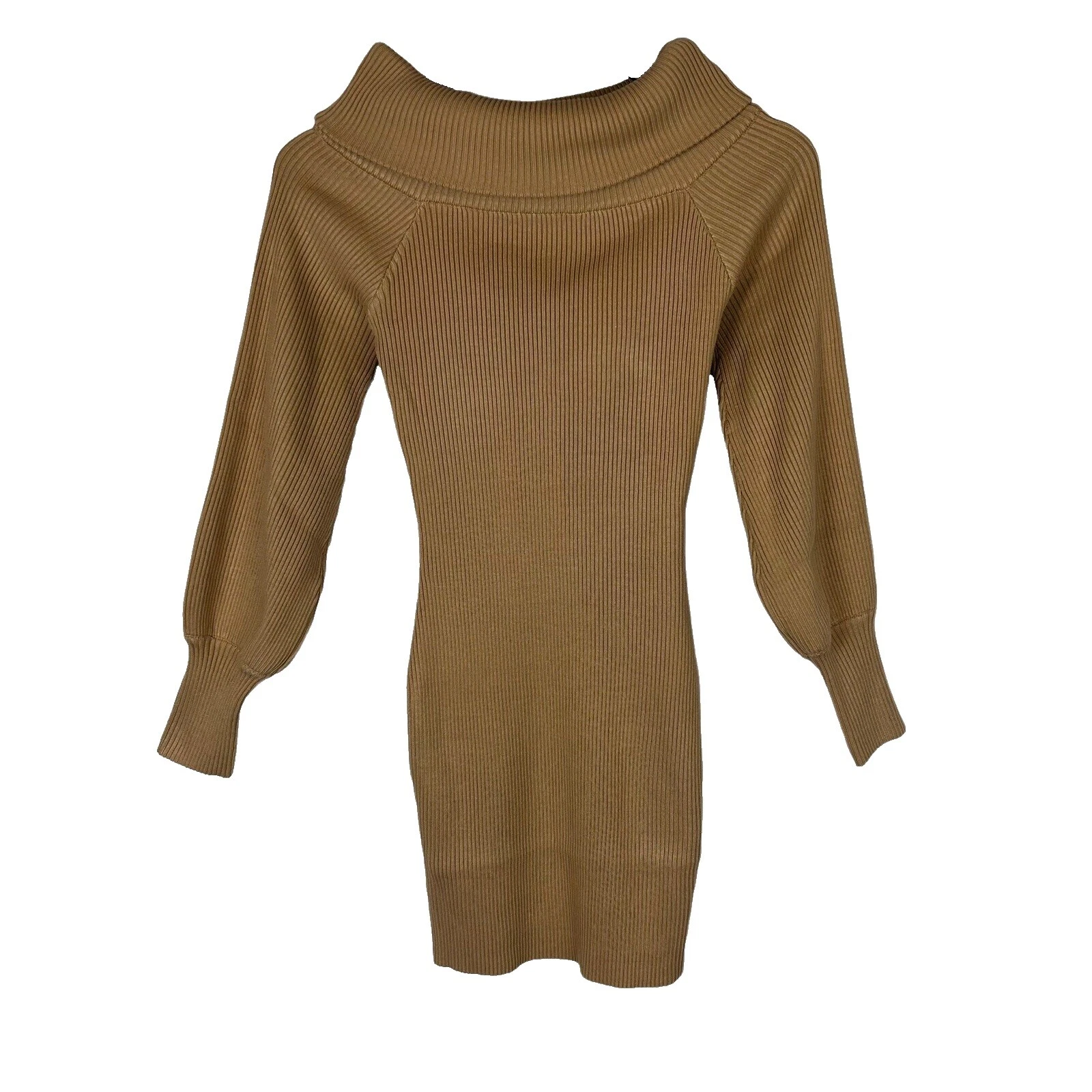 Cotton Long Sleeve Short Sweater Dresses