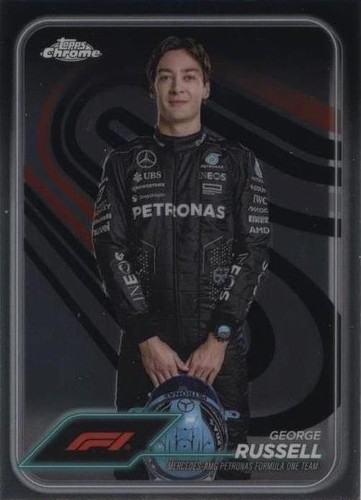 2024 Topps Paddock Pass Formula 1 #35 George Russell Chrome