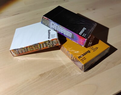 Missing New York Playing Cards - 3 Decks (Analog, Databend, Gesture)