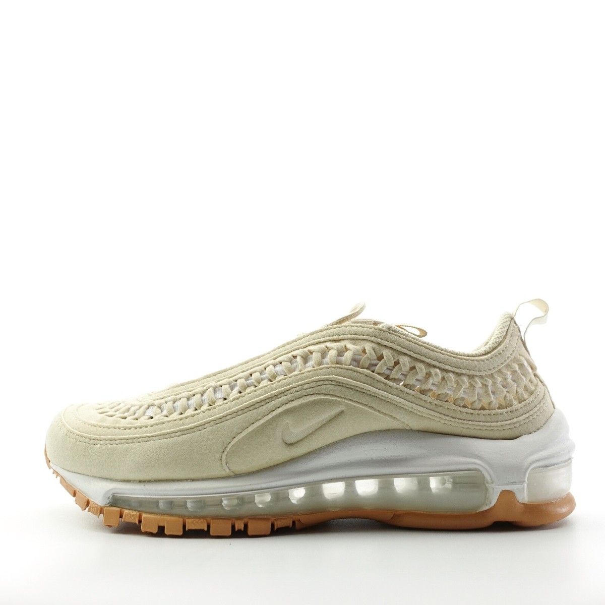 Nike Air Max 97 LX Woven Fossil Shoes Sneakers DC4144-200 Womens