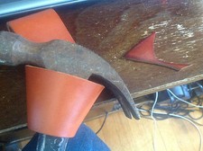 Wider Leather Tomahawk Frog Hanger Hatchet Axe Dagger SCA Larp Bushcraft Pirate