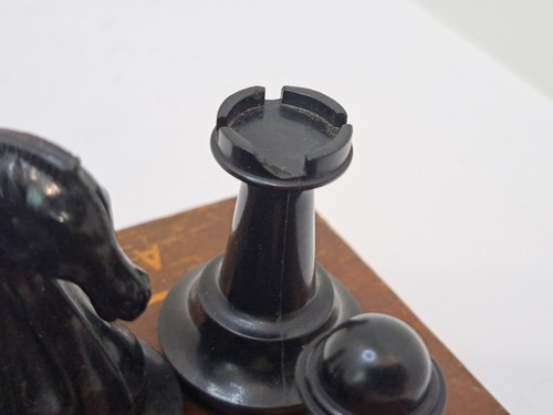 Vintage Soviet 1980s USSR plastic Chess Set 30 cm x 30 cm Collectible - Picture 13 of 24