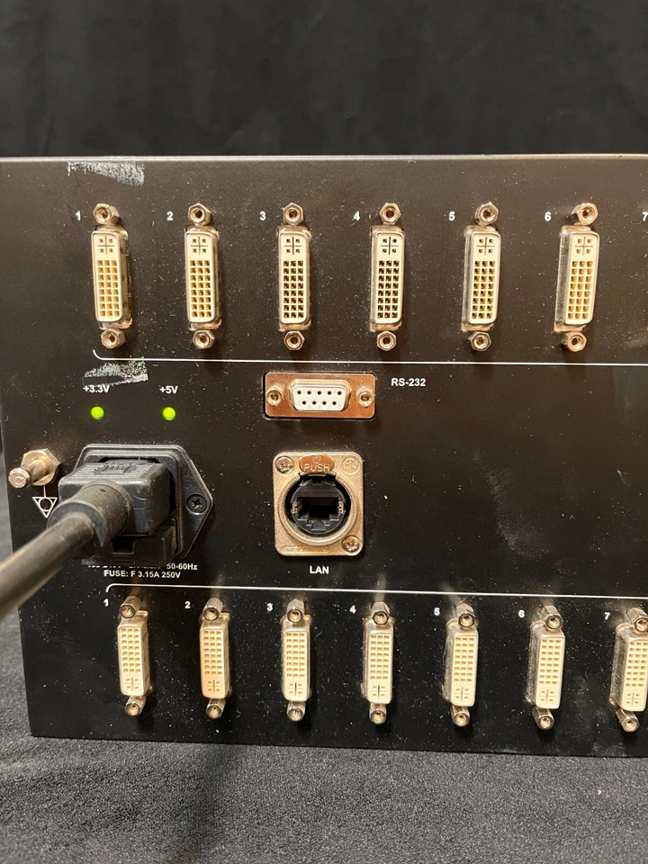 Lightware Visual Design MX16x16DVI-Plus 16x16 DVI-D Matrix Router w/ 2 cables - Image 4 of 4