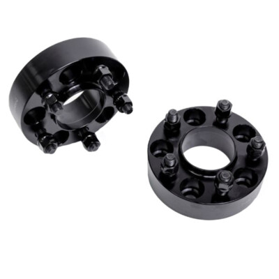 Steeda Hub Centric Wheel Spacers Black 20MM Pair Mustang 15-26