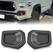 For 2016-2023 Toyota Tacoma Fog Light Lamp Cover Left & Right Pair Side Set