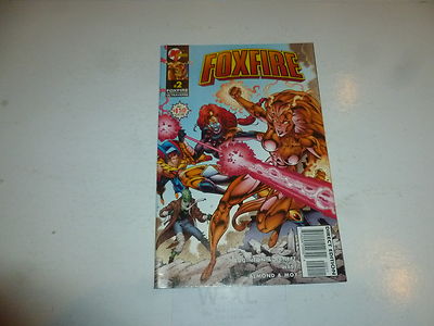 FOXFIRE Comic - Vol 1 - No 2 - Date 03/1996 - Malibu Comics