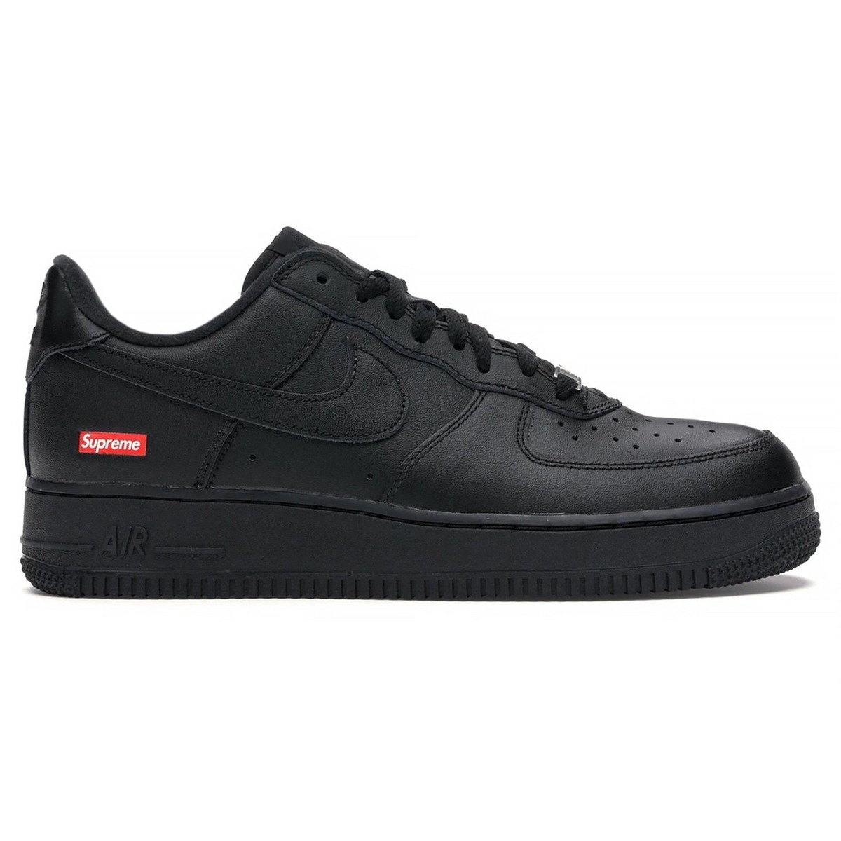 Nike x Supreme Air Force 1 Low Black Box Logo | eBay UK