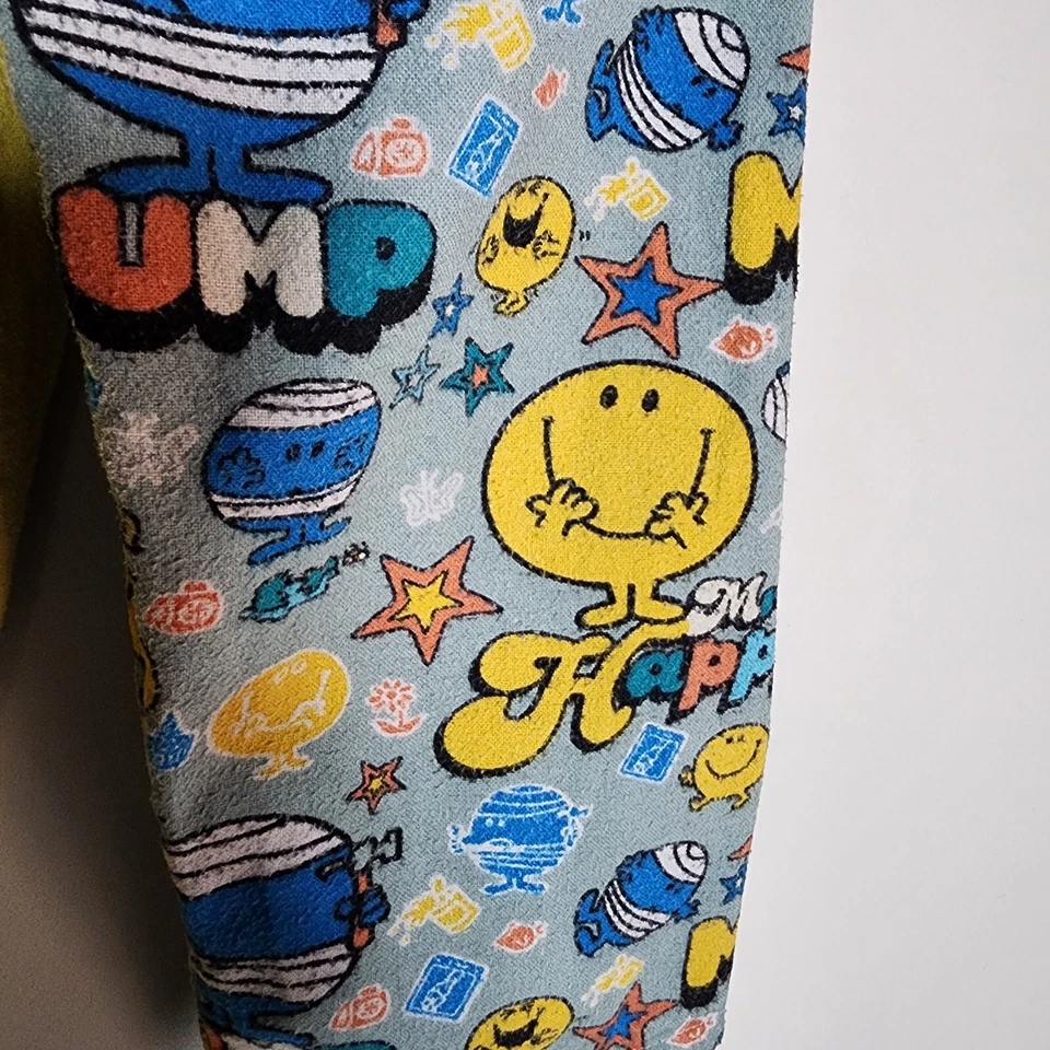 Vintage Mr Men Dress Handmade Girls Size 8-10 Years 1980s *Pilling Stain READ - Image 4 of 4