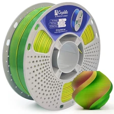 3colors Silk PLA 3D Printer Filament 1.75mm 1.1kg for Most 3D Printer