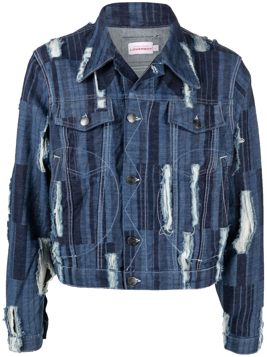 Charles Jeffrey Loverboy AWOL Denim Jacket XL | eBay