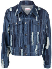🔥🔥 Charles Jeffrey Loverboy AWOL  Denim Jacket XL