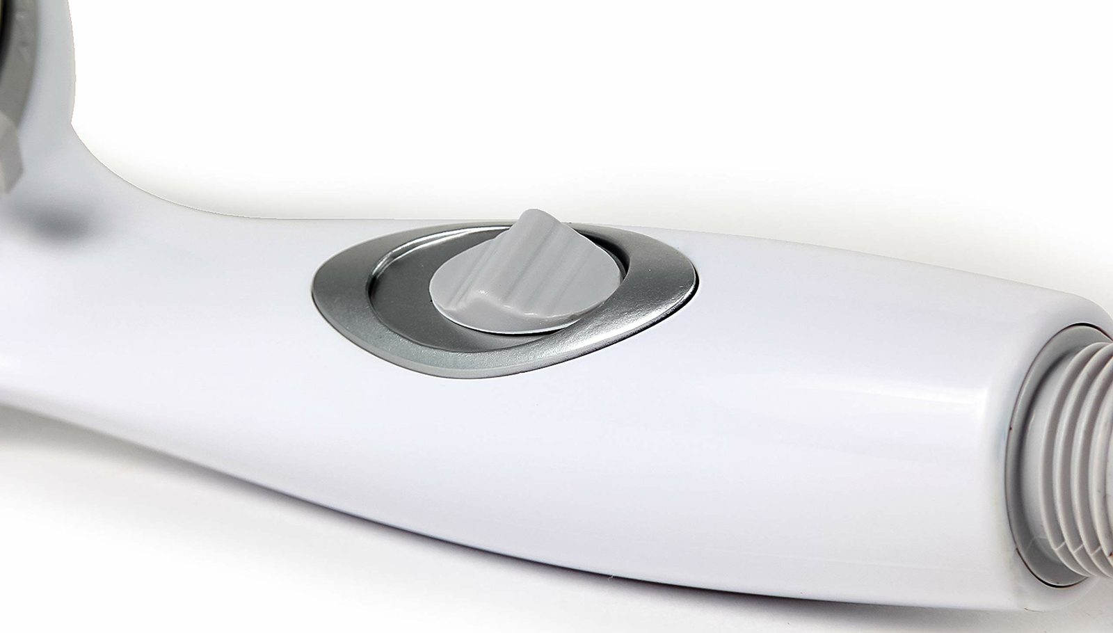 Camco RV Water Conserving Shower Head w/On Off Switch 5 Settings White