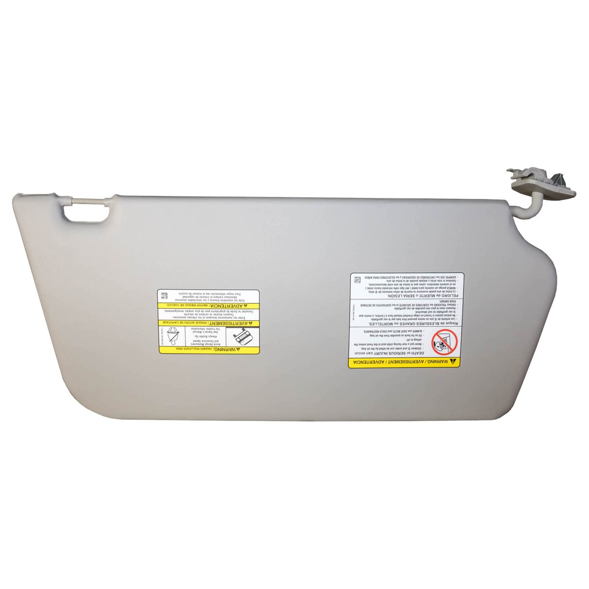 NEW OEM 15-26 Ford Transit Sun Visor Grey LH Driver's w/ Package