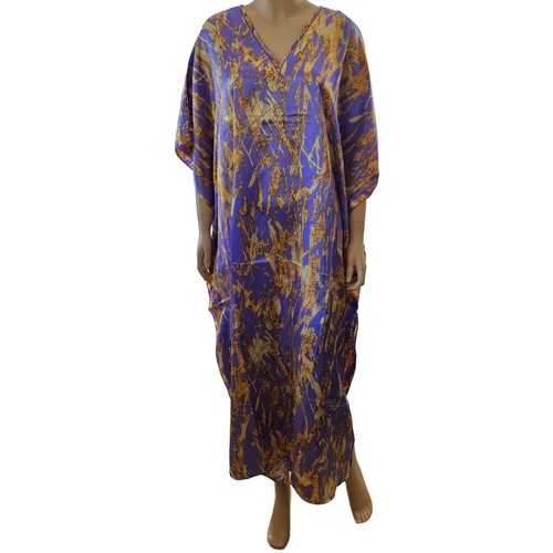 Winlar Damen langer Göttin Kaftan Neu mit Etikett Kaftan Überwurf Maxikleid Lavendel