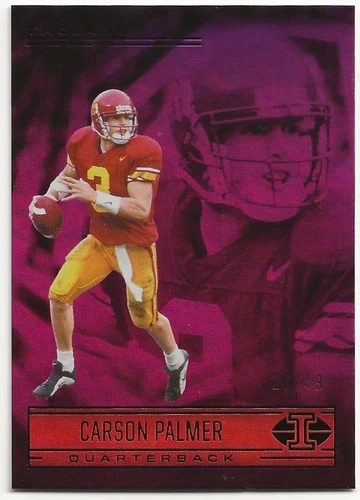 2022 Panini Illusions Purple Carson Palmer 26/49 #25