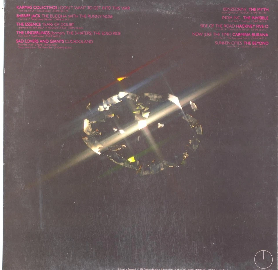 DIAMONDS IN DARKNESS - 12" VINYL LP (MIDNIGHT MUSIC SAMPLER) - Image 2 of 4