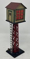 MARX Vintage #413A Lighted Switchman Control Tower, GOOD Condition