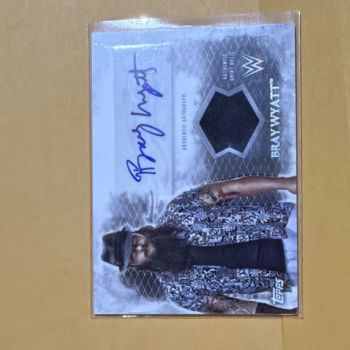 Wrestling WWE Sports Trading Cards & Accessories Memorabilia for