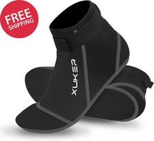 3mm Neoprene Wetsuit Socks for Sand Soccer Beach Volleyball Scuba Diving Water