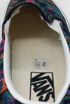 New Vans Unisex Men 7 Women 8.5 Slip On Shoes Trippy Drip Skull Mushrooms Retro New Vans Unisex Men 7 Women 8.5 Slip On Shoes Trippy Drip  main image 2