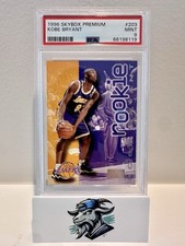 Kobe Bryant 1996 SkyBox Premium Rookie #203 PSA 9 (Cert 66198119)