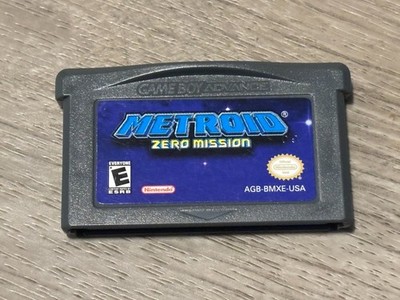 Metroid Zero Mission Nintendo Game Boy Advance GBA Battery Saves Authentic