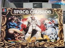Space Crusade Brettspiel 1990 vollständig, unbemalt und ungeklebt