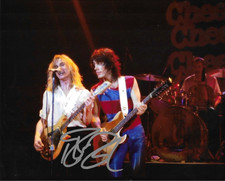 * ROBIN ZANDER * signed 8x10 photo * CHEAP TRICK * COA *