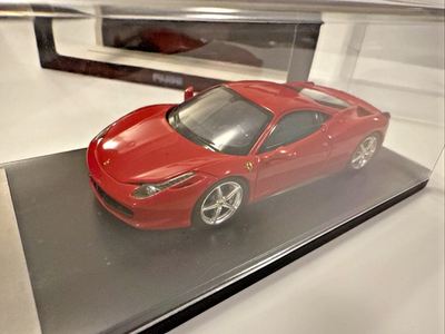 Fujimi TSM 1:43 Ferrari 458 Italia Rosso Scuderia MIB | eBay