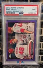 2012 Topps Chrome #144 Mike Trout Purple Refractor PSA 9 Mint Angels