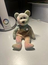TY Beanie Baby GROOVY The Ty-Dyed Bear - Mint