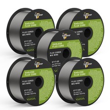 Flux Core Welding Wire .030/.035'' Gasless MIG Wire E71T-GS 2 Pounds 1/2/3 Packs