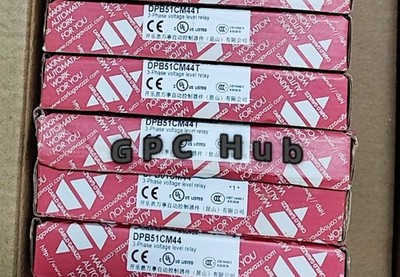 1PC Three-phase Voltage Level Relay, Replacement for Carlo Gavazzi DPB51CM44T