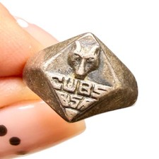 LUX Mid Century Boy Scouts of America Ring, Sterling Silver, Size 5 3/4