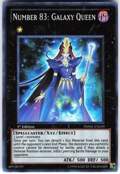 Number 83: Galaxy Queen PHSW-EN039 1st Edition Super Rare