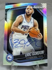 ERIC GORDON 2024-25 Panini Prizm Black Basketball Auto Silver Prizm #188 76ers
