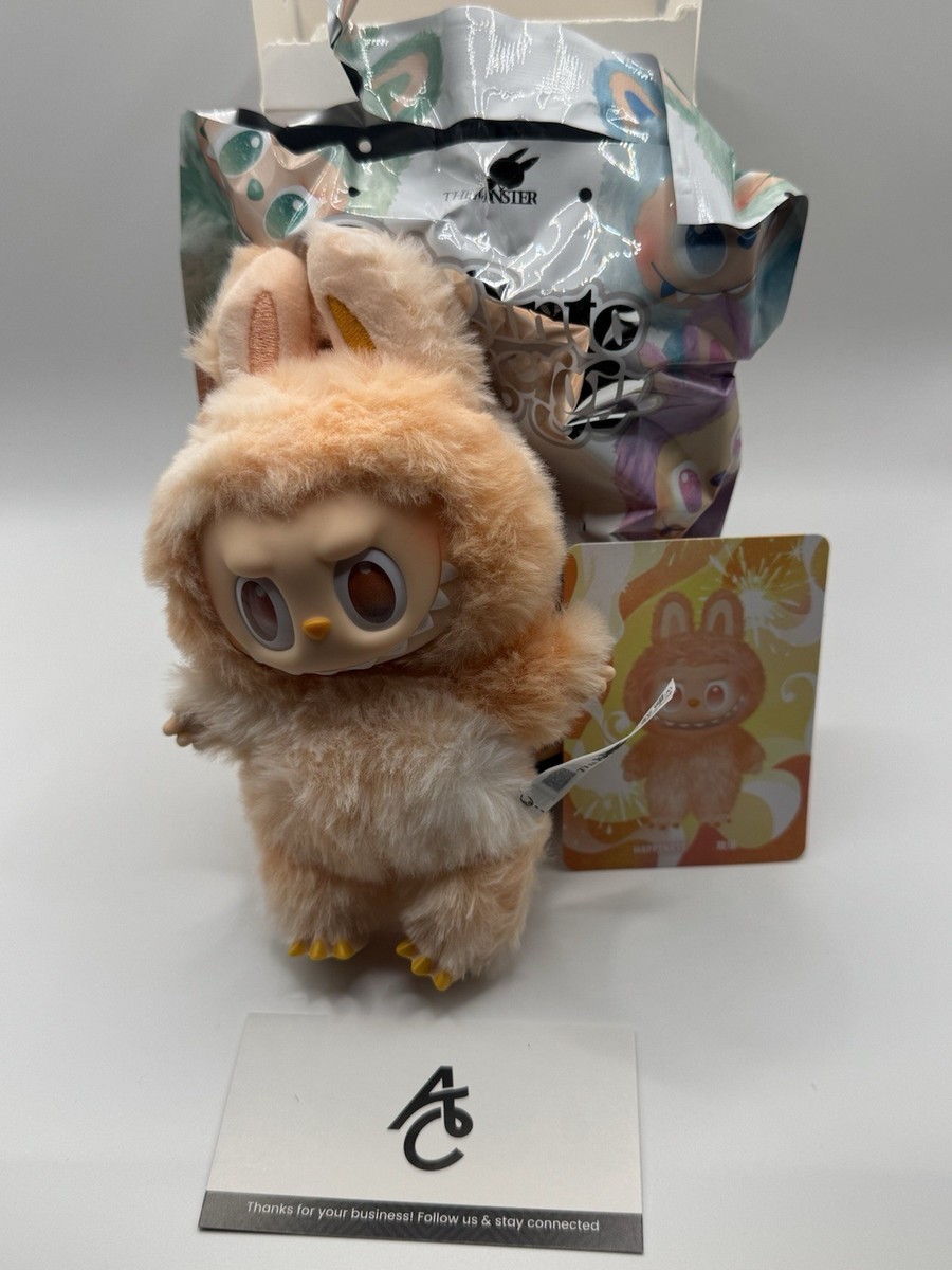 AUTHENTIC POPMART LABUBU HAPPINESS OPEN BOX BIG INTO ENERGY PLUSH