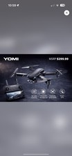 Yomi Drone-Avoid Obstacles SMS 4k Camera NEW SEALED $299.99 New & Sealed