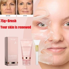 Anti Aging Collagen Overnight Wrapping Peel Off Facial Mask Renewal Skin Care