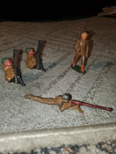 Lead Soldiers Set Of 4